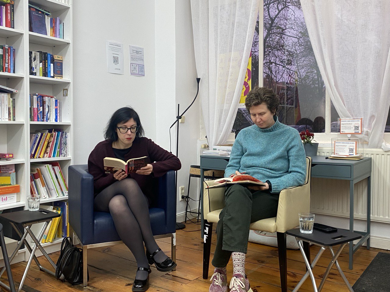 Lesung mit Virgīnija Kulvinskaitė photo 2026 01 03 21 52 49